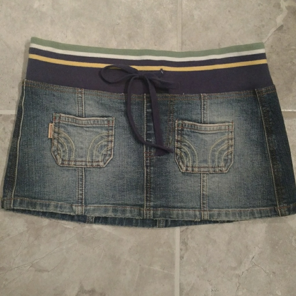 Hollister Denim Mini Skirt